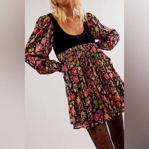 NWOT Free People Marsha Mini Dress